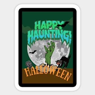 HAPPY HAUNTING Sticker